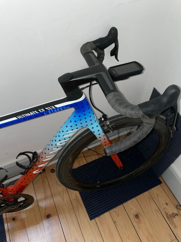 Used Canyon Ultimate CF SLX 2018 2018 Road & Gravel, Blau — image 2 of 4