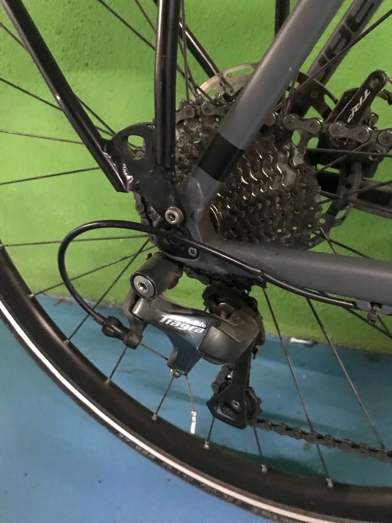 Gebrauchtes CUBE Nuroad Shimano Tiagra 2019 Road & Gravel, Hellgrau — Bild 8 von 14