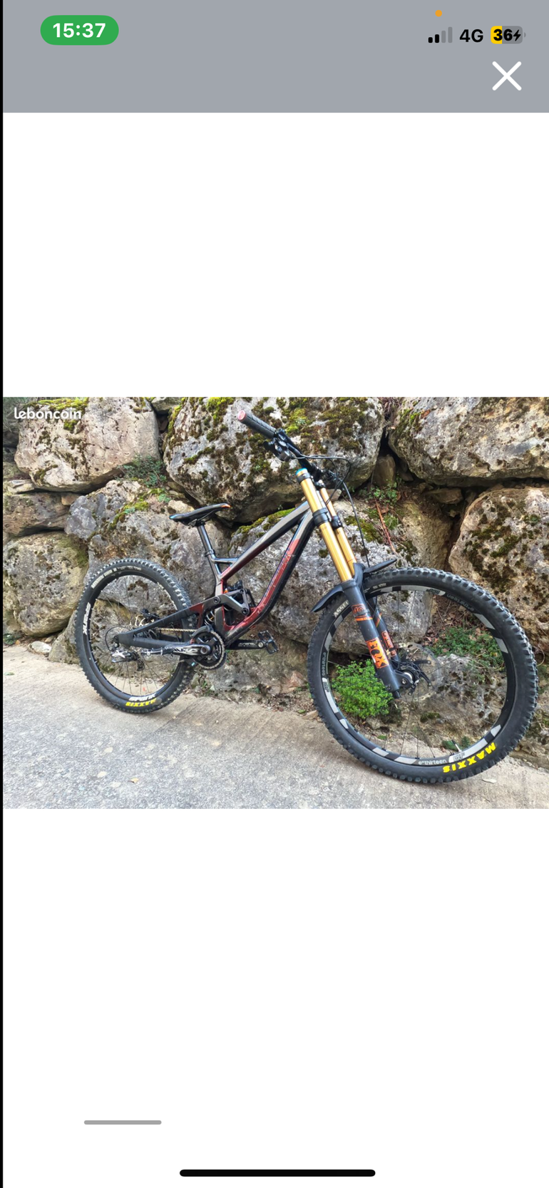 Used Polygon COLLOSUS DH9 2019 2019 Mountainbike, Light Gray, 29 — image 2 of 7