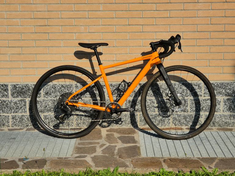 Used Cannondale Topstone 4 2021 2021 Road & Gravel, Orange — image 6 of 7