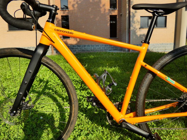 Used Cannondale Topstone 4 2021 2021 Road & Gravel, Orange — image 7 of 7
