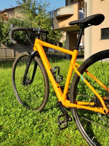 Used Cannondale Topstone 4 2021 2021 Road & Gravel, Orange — image 1 of 7