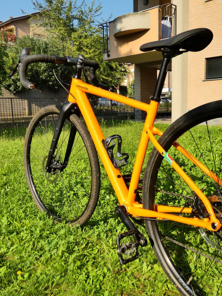 Used Cannondale Topstone 4 2021 2021 Road & Gravel, Orange — image 1 of 7