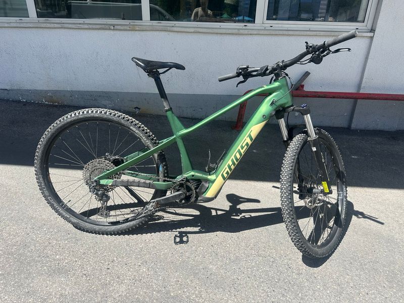 Used Ghost E-Teru Advanced 2022 2022 Mountainbike, Green, 27.5 — image 2 of 4