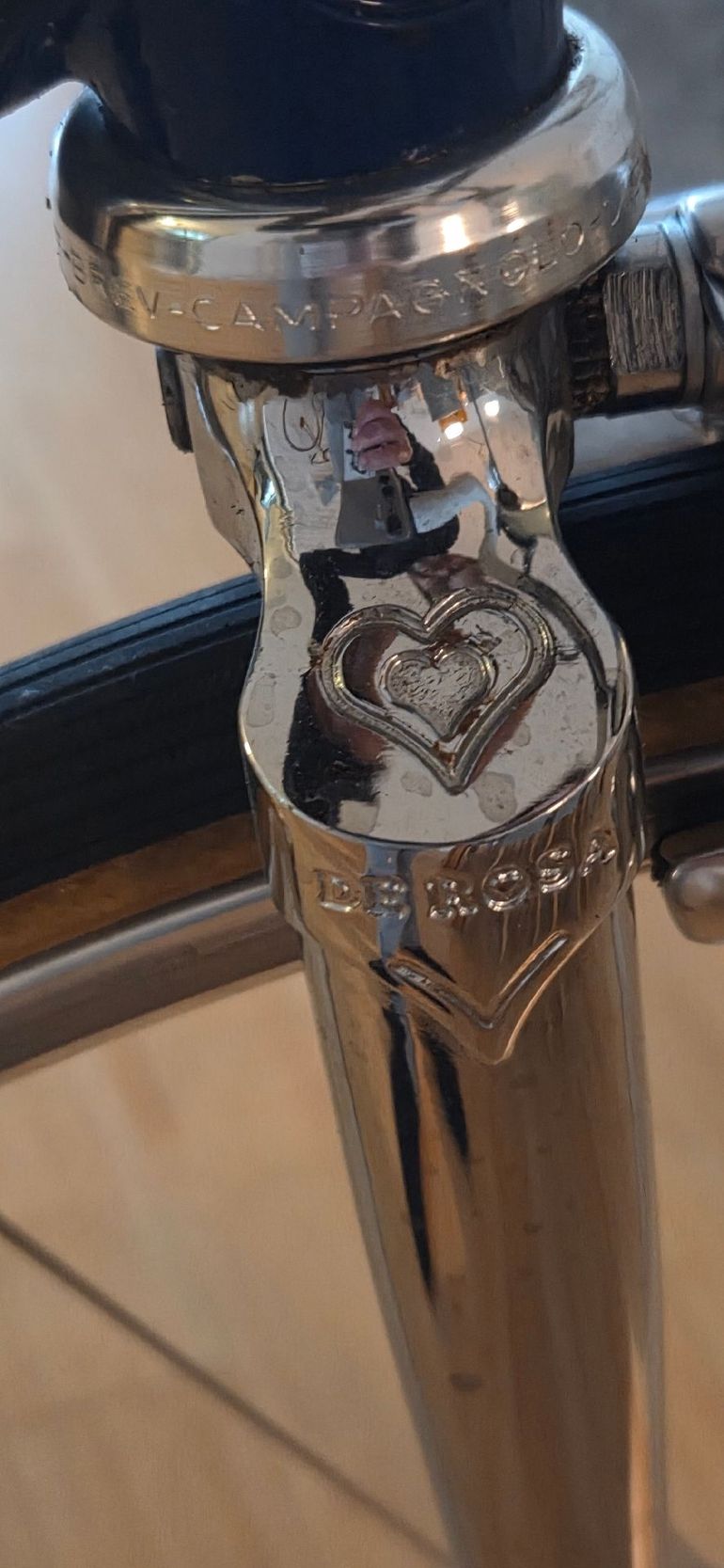 Used De Rosa Professional Slx 1990 Road & Gravel, Blue — image 18 of 28