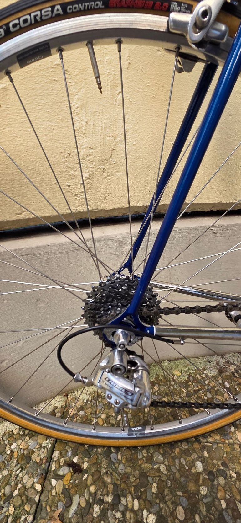 Used De Rosa Professional Slx 1990 Road & Gravel, Blue — image 3 of 28