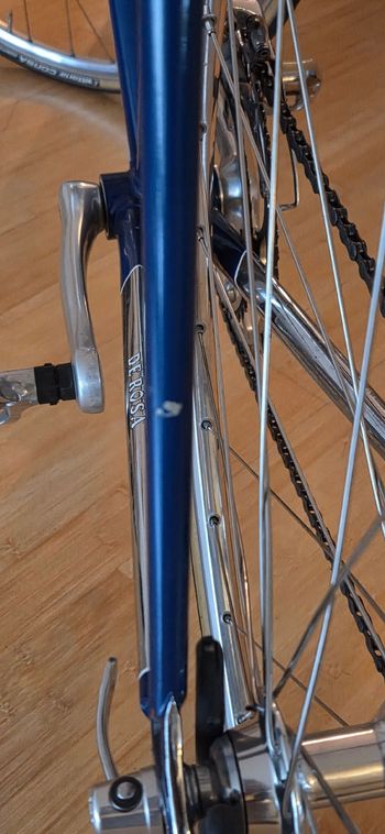 Used De Rosa Professional Slx 1990 Road & Gravel, Blue — image 20 of 28
