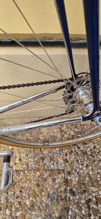 Used De Rosa Professional Slx 1990 Road & Gravel, Blue — image 5 of 28