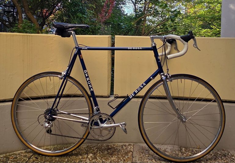 Used De Rosa Professional Slx 1990 Road & Gravel, Blue — image 1 of 28