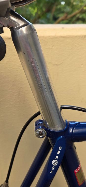 Used De Rosa Professional Slx 1990 Road & Gravel, Blue — image 6 of 28