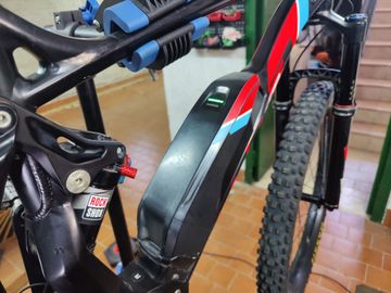 Used Wilier E803trb Shimano Deore XT Di2 2020 Mountainbike, Red — image 6 of 13