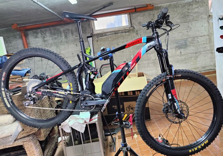Used Wilier E803trb Shimano Deore XT Di2 2020 Mountainbike, Red — image 13 of 13