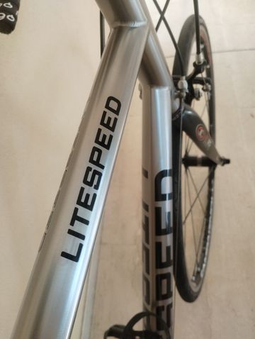 Litespeed Siena Titanium 2013 Road & Gravel de segunda mano, Gris claro — imagen 9 de 18