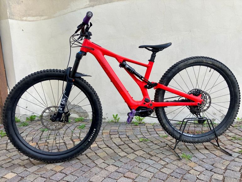 Specialized Turbo Levo SL Comp 2022 2022 Mountainbike usato, Rosso — immagine 2 di 9