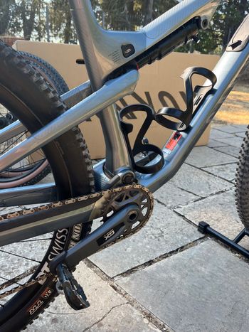 Canyon Lux Trail CF 9 2024 2024 Mountainbike usato, Grigio chiaro — immagine 12 di 15