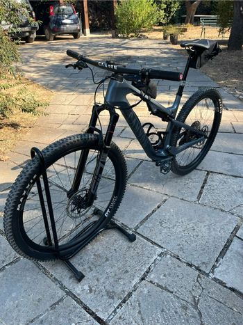 Canyon Lux Trail CF 9 2024 2024 Mountainbike usato, Grigio chiaro — immagine 3 di 15