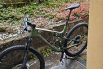 Merida Ninty Six 6000 2024 Mountainbike usato, Verde — immagine 3 di 4