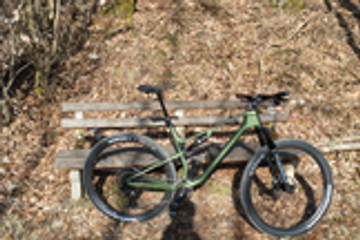 Merida Ninty Six 6000 2024 Mountainbike usato, Verde — immagine 4 di 4