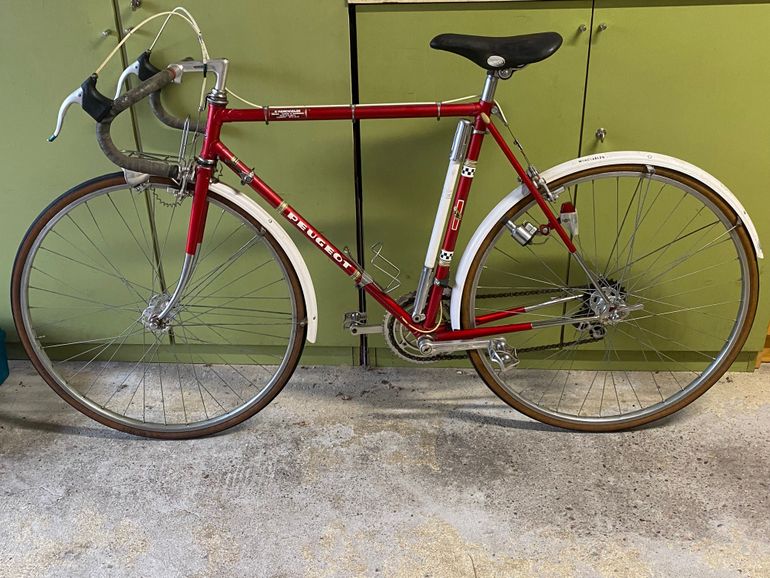 Used Peugeot 1962607 1975 Road & Gravel, Red — image 2 of 3