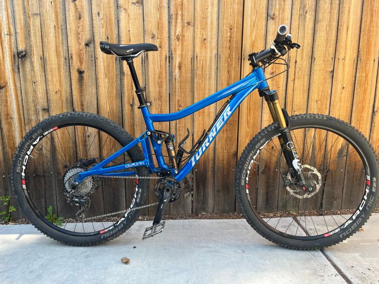 Used Turner Flux 2014 27.5" 2014 Mountainbike, Blue, 27.5 (650B) — image 2 of 7