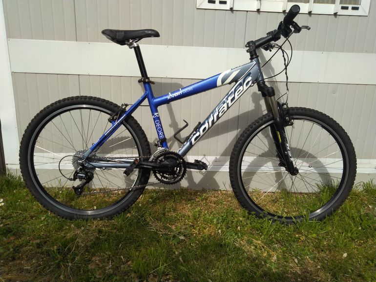 Used Corratec Deore X Vert 2008 Mountainbike, Blue — image 2 of 3