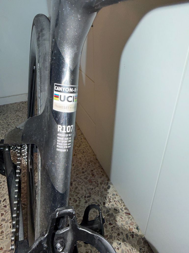 Used Canyon CF SLX 7 AXS SPEED 2026 2026 Road & Gravel, Black — image 8 of 10