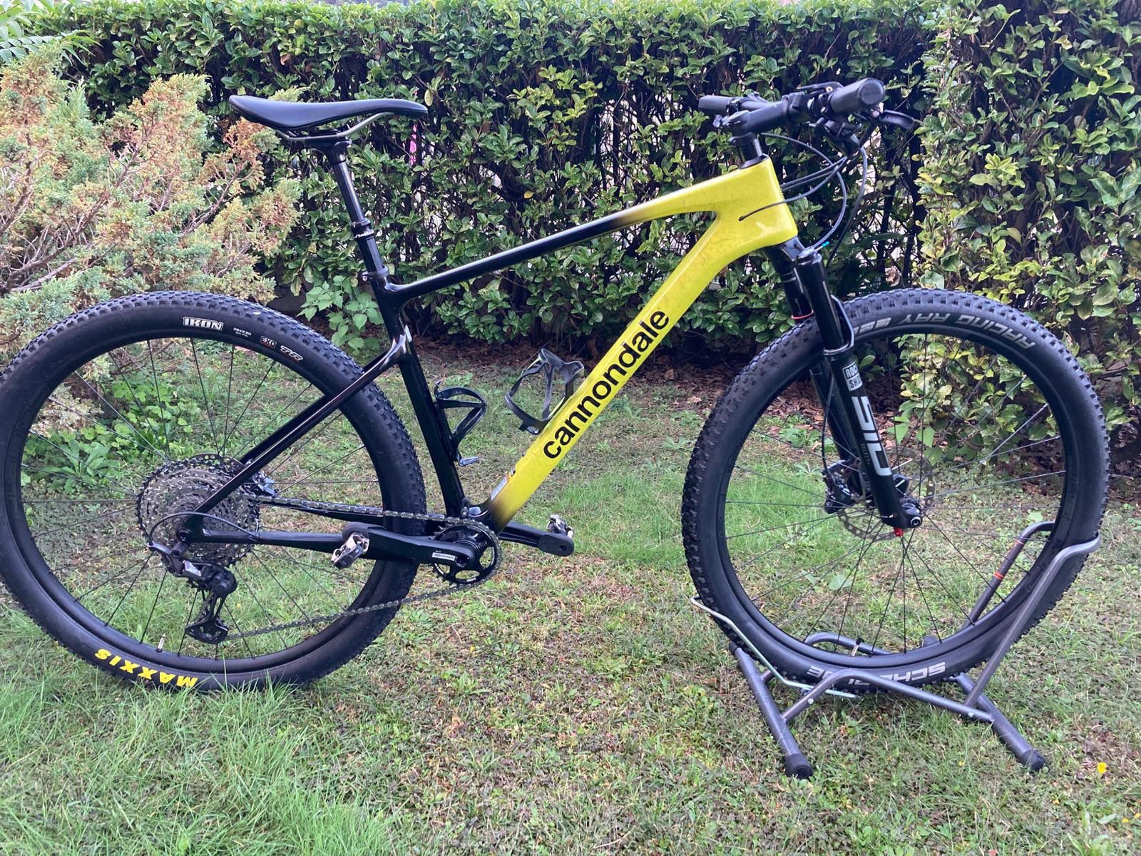 Cad3 M900 Cannondale Mountain Bike Yellow Cannondale Scalpel HT