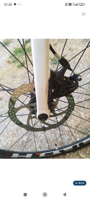 Used CUBE ATTAIN Pro Disc 2018 2018 Road & Gravel, White — image 6 of 11