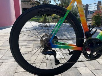 Trek Madone SL7 Gen 2025 Road & Gravel usato, Arancione — immagine 9 di 11