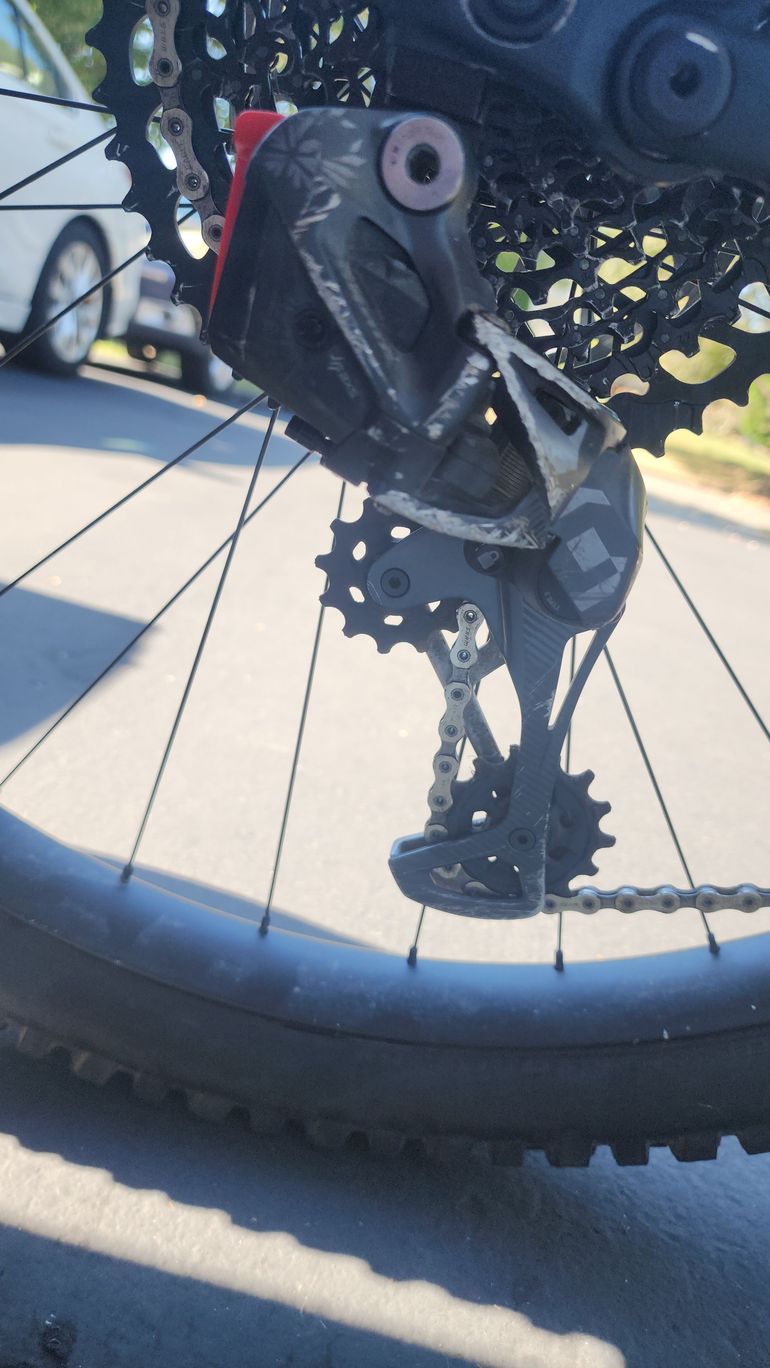 Used Guerrilla Gravity Trail Pistol Sram X0 EAGLE AXS 2021 Mountainbike, Black — image 36 of 51