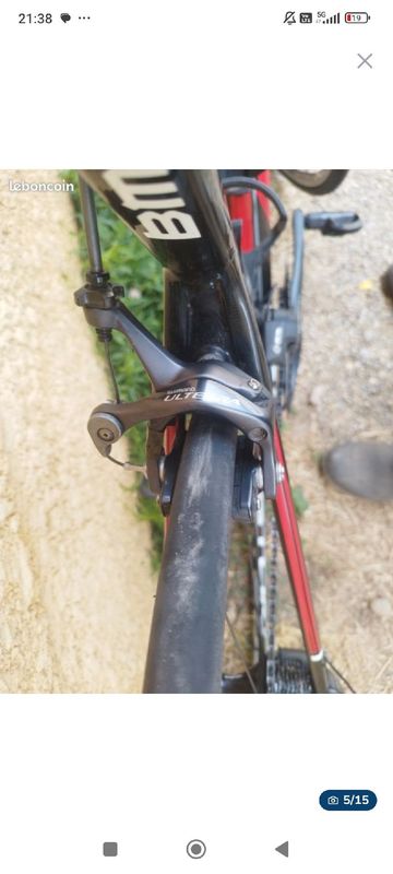 BMC Teammachine SLR01 THREE 2019 2019 Road & Gravel usato, Nero — immagine 5 di 15
