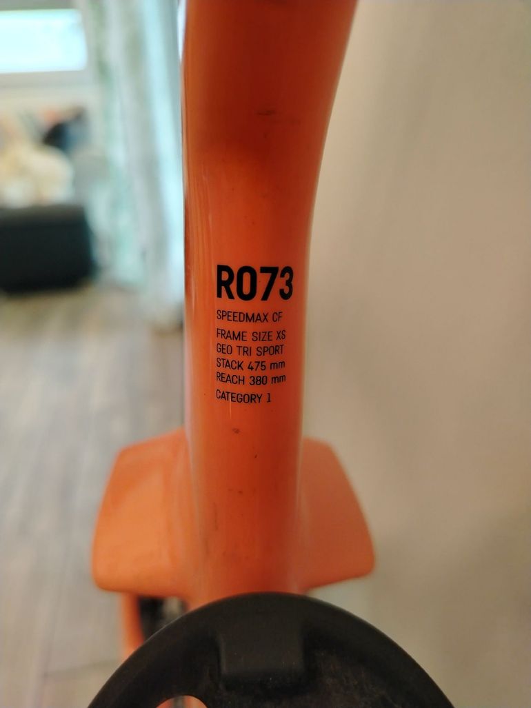 Used Canyon Speedmax CF 8 Disc Di2 2023 2023 Road & Gravel, Orange — image 6 of 7