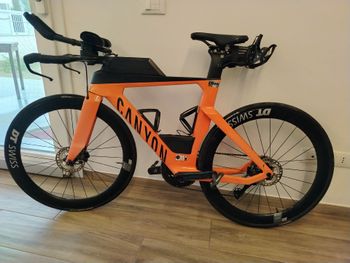 Used Canyon Speedmax CF 8 Disc Di2 2023 2023 Road & Gravel, Orange — image 2 of 7