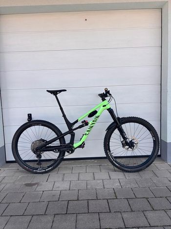 Canyon, Canyon Spectral CF 8.0 Goblin Green Enduro AM Mountainbike Gr L