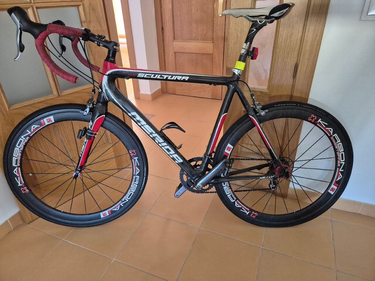 Used Merida Scultura CF 907 2014 2014 Road & Gravel, Black — image 3 of 4