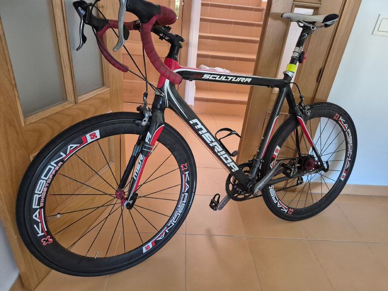 Used Merida Scultura CF 907 2014 2014 Road & Gravel, Black — image 4 of 4