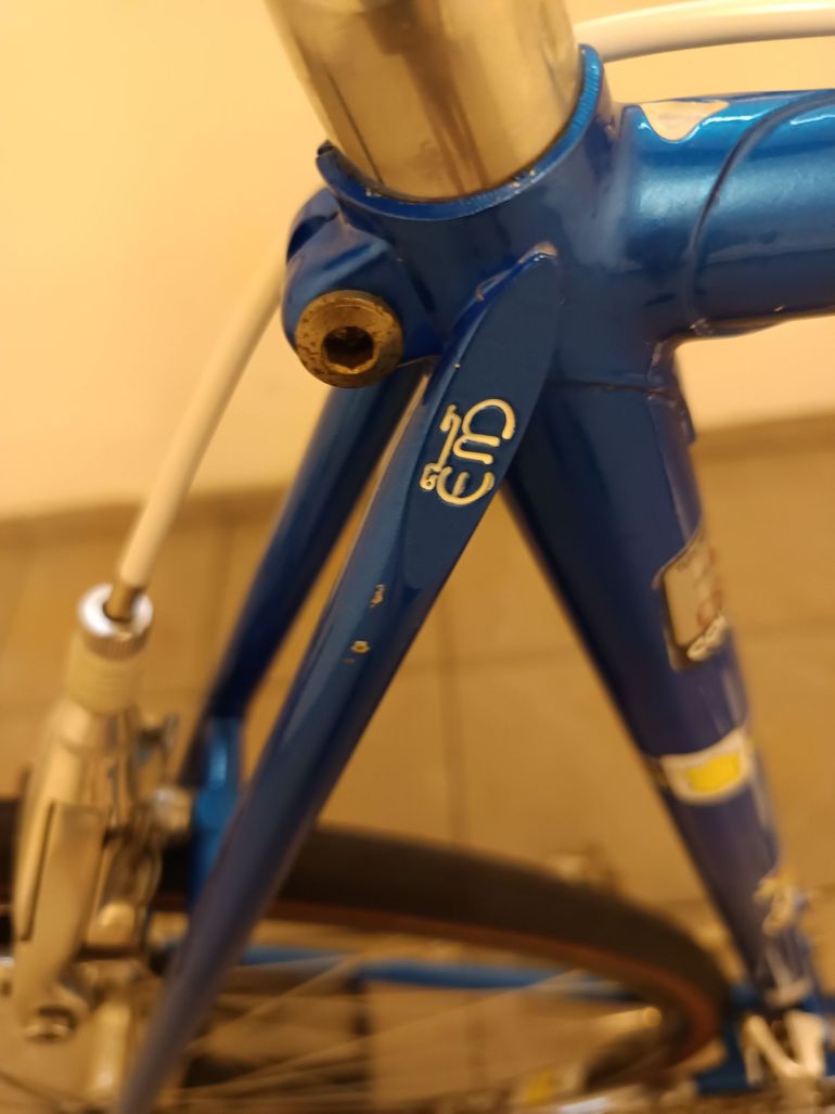 Gebrauchtes Eddy Merckx Strada 1987 Road & Gravel, Blau — Bild 19 von 19