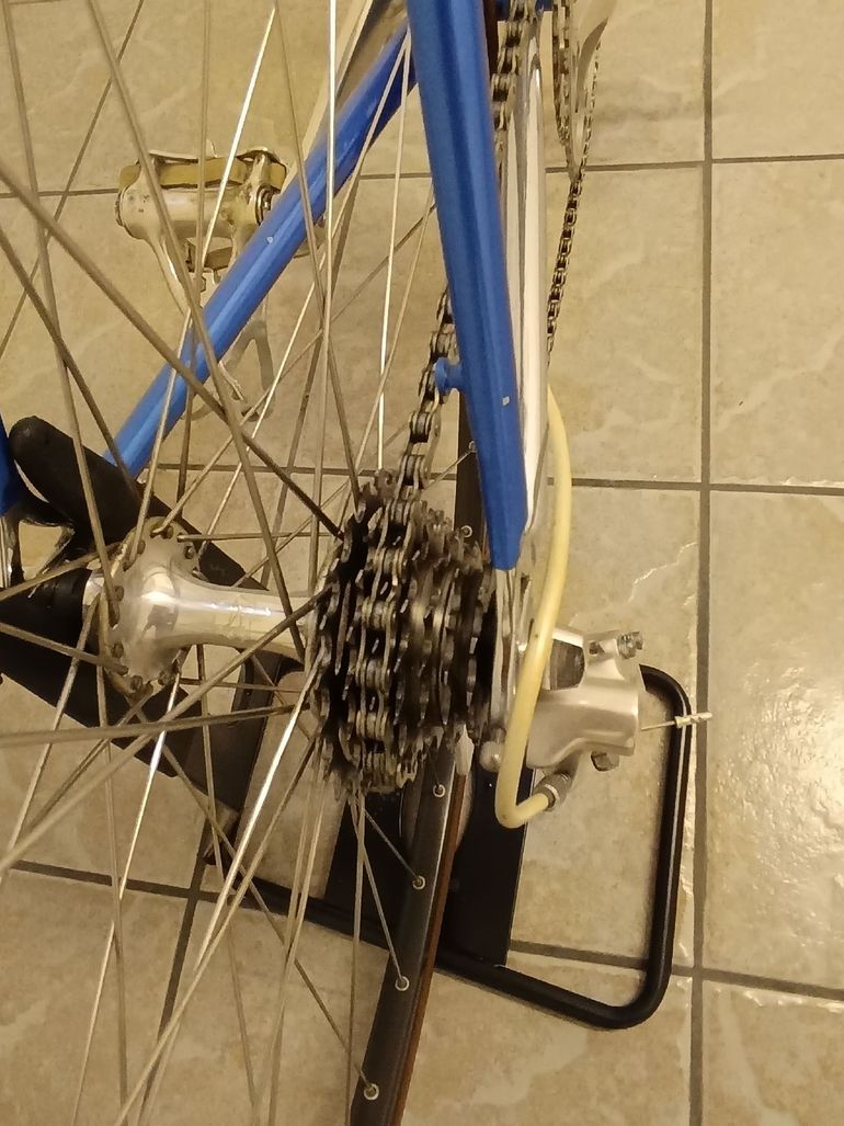 Gebrauchtes Eddy Merckx Strada 1987 Road & Gravel, Blau — Bild 11 von 19