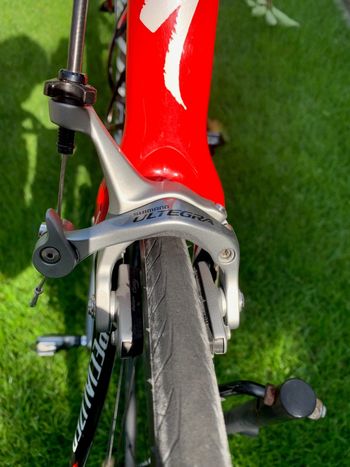 Used Specialized Tarmac Expert Ultegra 2008 Road & Gravel, Red — image 8 of 14