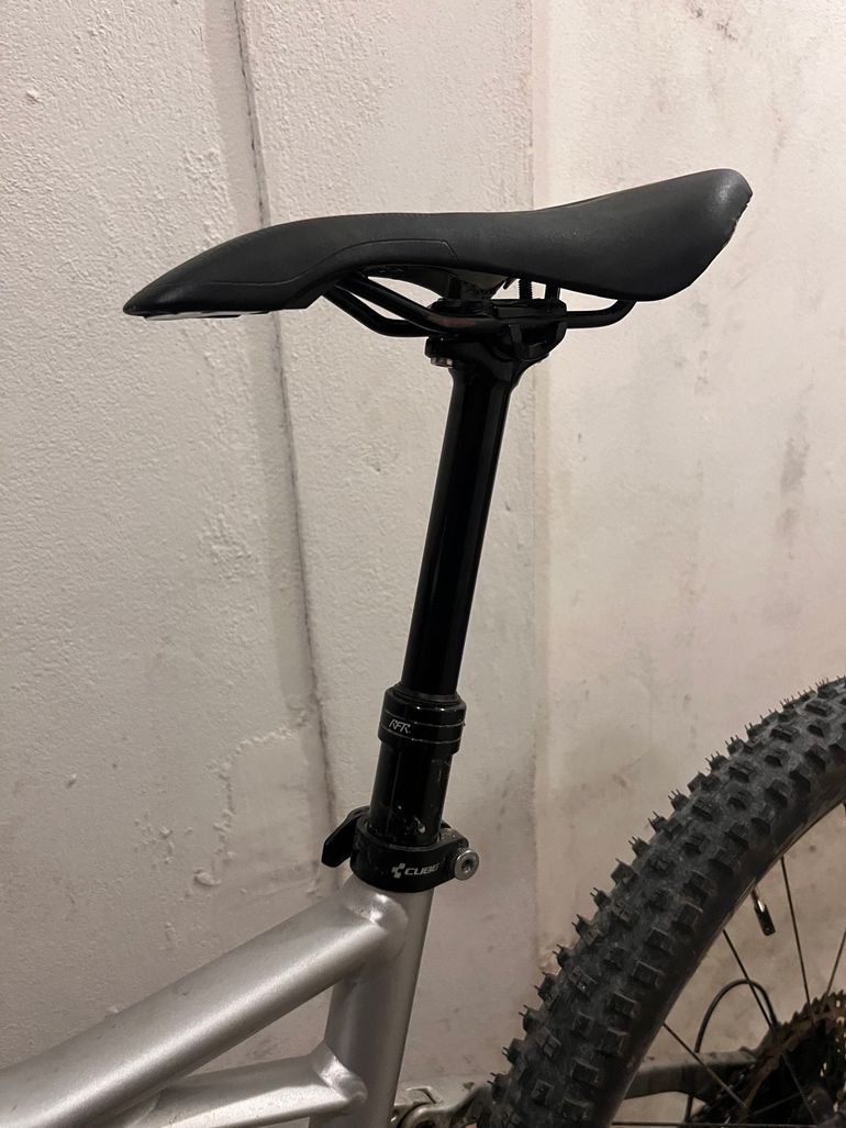 Used CUBE STEREO 120 Pro 29 2019 2019 Mountainbike, Light Gray, 29 — image 10 of 14
