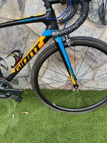 Used Giant GIANT TCR ADVANCED PRO 1 2018 Road & Gravel, Orange — image 2 of 7