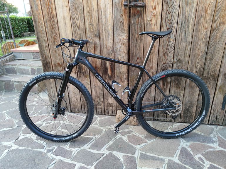 Used Cannondale F-Si Carbon 3 2019 2019 Mountainbike, Black, 29 — image 1 of 15