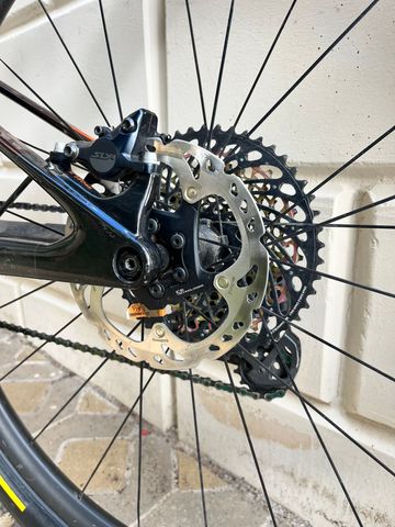 Gebrauchtes KTM Scarp SRAM XX1 Eagle AXS 2022 Mountainbike, Orange — Bild 12 von 25
