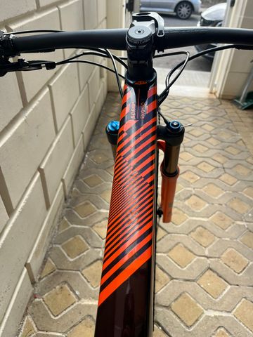 Gebrauchtes KTM Scarp SRAM XX1 Eagle AXS 2022 Mountainbike, Orange — Bild 10 von 25