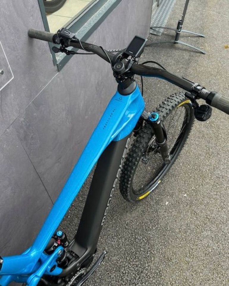 Mondraker Crafty SRAM GX Eagle AXS 2022 Mountainbike de segunda mano, Azul — imagen 2 de 3