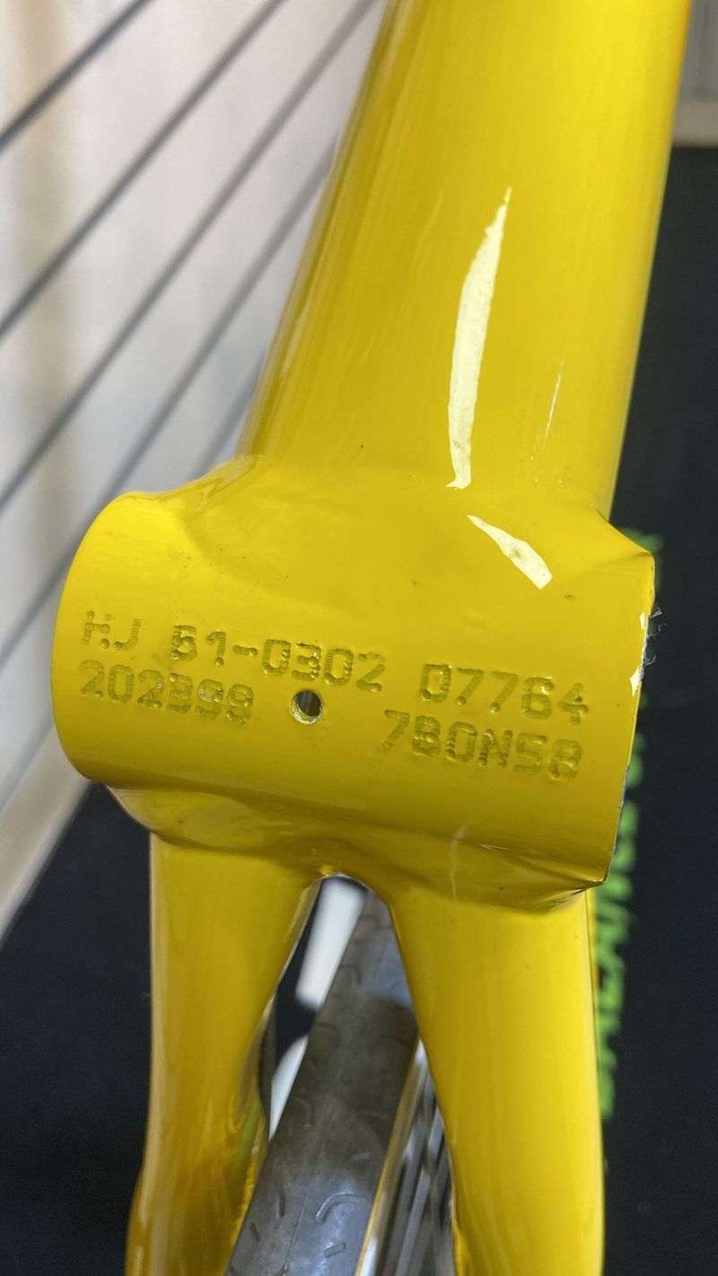 Used Cannondale Caad 3 Frameset Frameset HANDMADE USA Frameset 1997 Road & Gravel, Orange — image 3 of 8