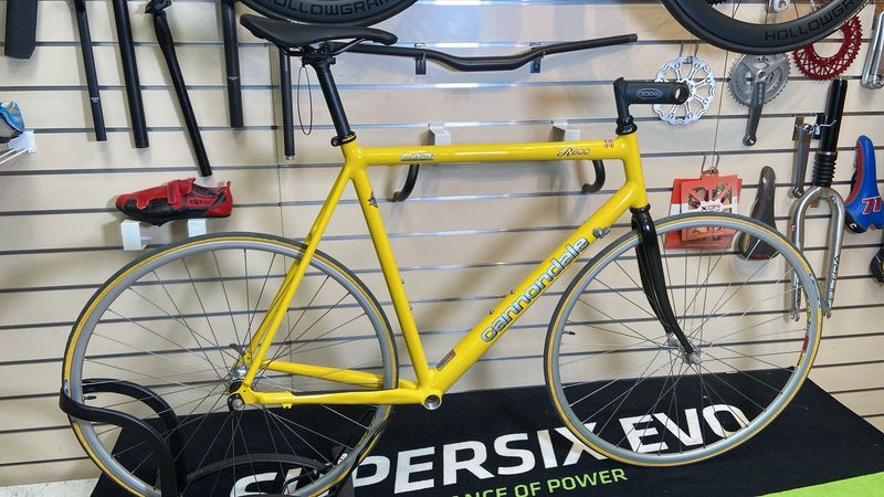Used Cannondale Caad 3 Frameset Frameset HANDMADE USA Frameset 1997 Road & Gravel, Orange — image 1 of 8