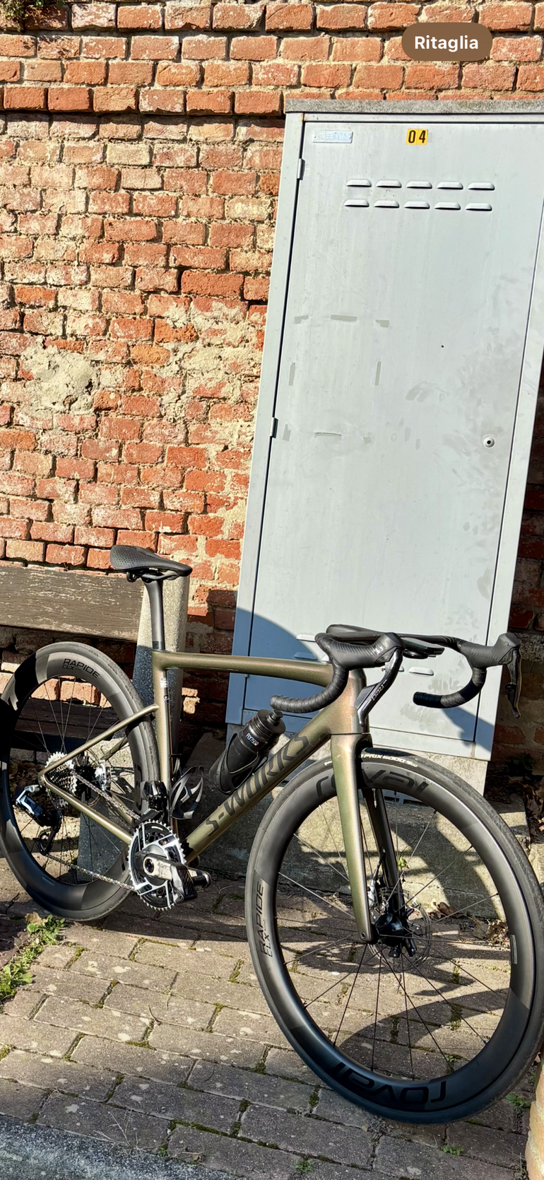 Used Specialized S-Works Tarmac SL8 – SRAM RED AXS 2025 2025 Road & Gravel, Green — image 3 of 3