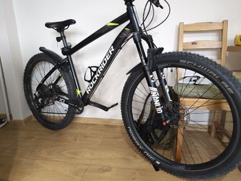 ROCKRIDER Mountain Bike Microshift Advent 2021 Mountainbike de segunda mano, Negro — imagen 1 de 15