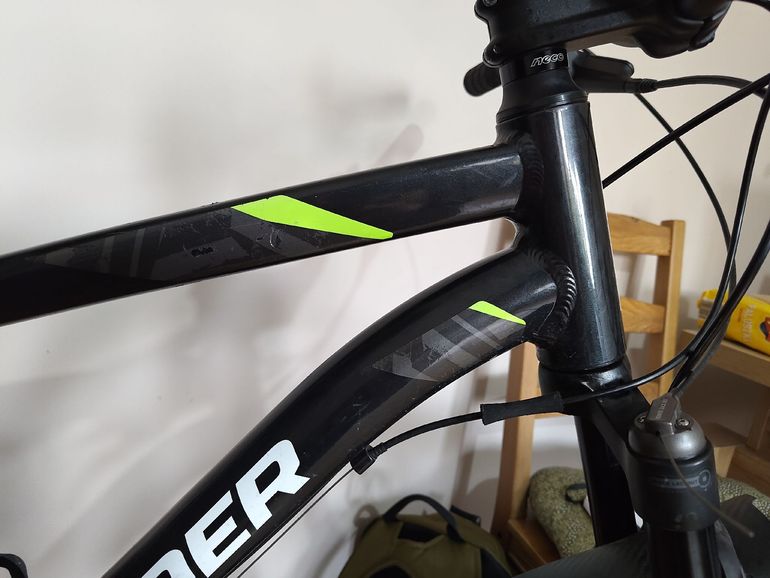 ROCKRIDER Mountain Bike Microshift Advent 2021 Mountainbike de segunda mano, Negro — imagen 7 de 15